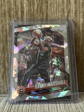 2025 Panini Prizm WNBA Rayah Marshall Silver Cracked Ice Prizm RC Rookie Sun