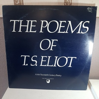 The Poems Of TS Eliot OU 23/ Hardy And Pound OU 22 Open University Vinyl LPS VG+