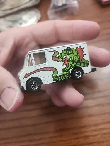 The Incredible Hulk 1976 Mattel Hot Wheels Viewer Van 1/64 Scale Vintage LOOK!