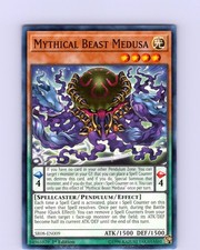 Yu-Gi-Oh TCG Mythical Beast Medusa SR08-EN009 1st Edition Common Card NM