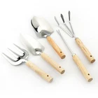 Garden Tool Set,Premium 5 Pcs Heavy Duty Gardening Hand Tool Set with Shovel,...