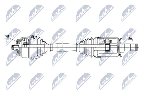 NTY Antriebswelle NPW-BM-251 FüR BMW-image