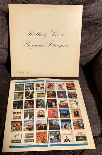 THE ROLLING STONES, “Beggars Banquet”. Stereo, PS-539 VG+ Vinyl! Blue, London.