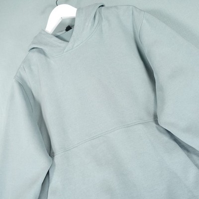 Lululemon Pullover Hoodie Herren Medium grün Kapuze Steady State Kängurutasche Oberteil