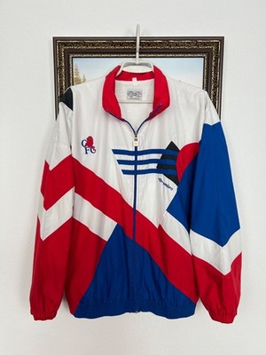 Vintage 90's Umbro Chelsea Football Train Jacket Soccer Track Top