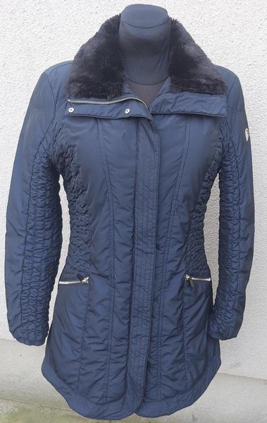 Women Armani Jeans Jacket Navy Polyamide 38 / M /