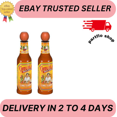 cholula hot sauce chili garlic 5oz ( Pack of 2)
