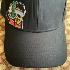 Men s Black Adjustable Baseball Cap One Size ...