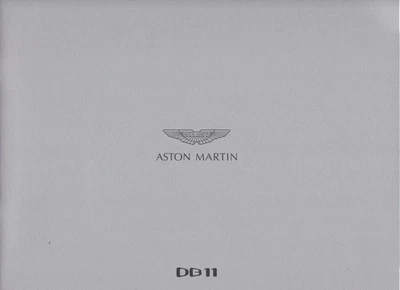 Catalogue Brochure Aston Martin DB11 2016 France - Photo 1/3