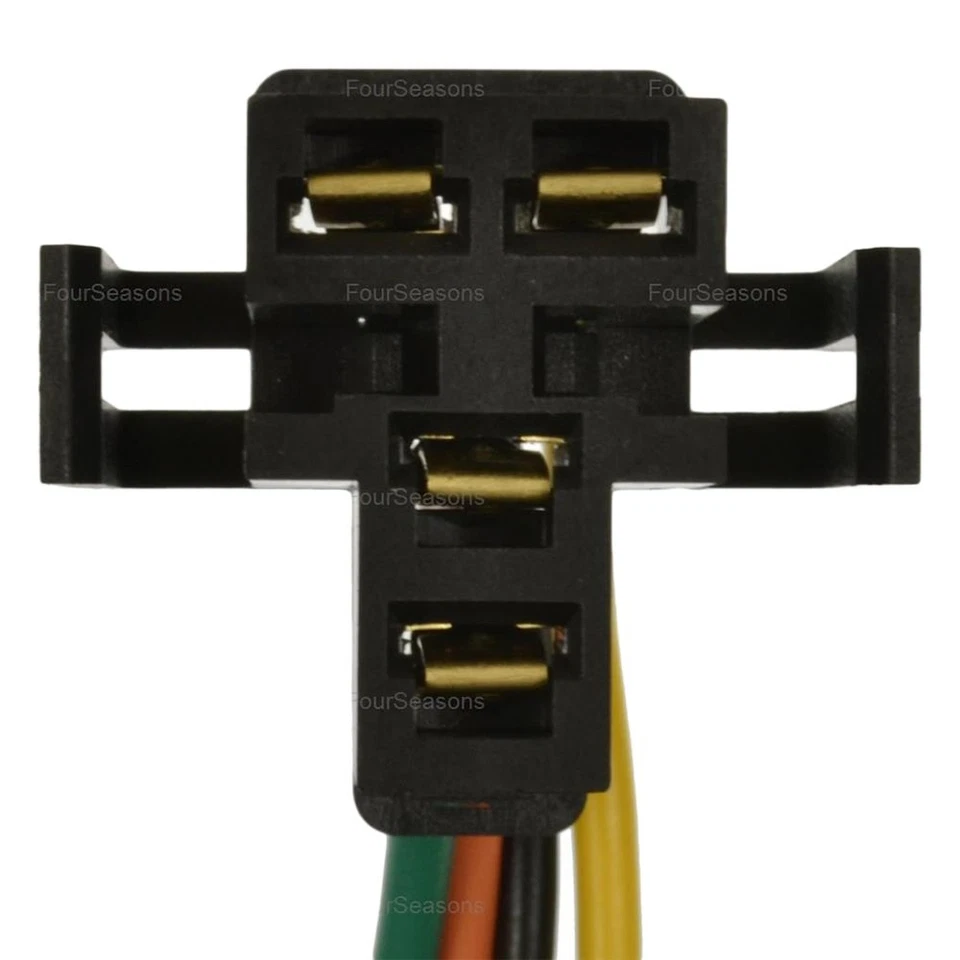 For Ford F-150 87-96 Four Seasons HVAC Blower Motor Resistor Harness Connector - Image 2 of 3