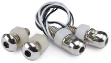 DEI Power Sports 30301 Lite'N Boltz LED License Plate Lighting Kit Satin 4 Piece