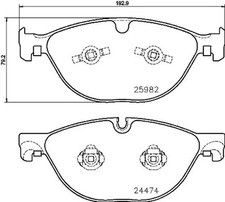 Plaquettes de frein P 36 029 BREMBO pour JAGUAR F-TYPE Décapotable F-TYPE Coupé