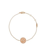 Dior Rose de Vents Bracelet 18K Rose Gold Diamond Pink Opal 5ET0468 128825743