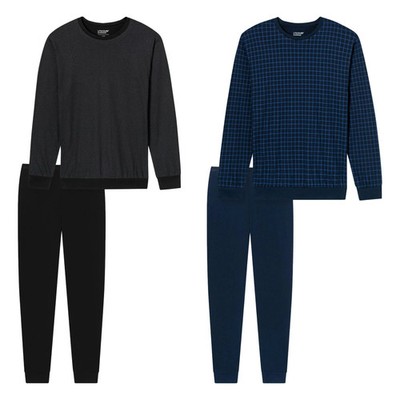 UNCOVER by SCHIESSER Men's Pyjamas 2 Piece Set - Long, Crew Neck...