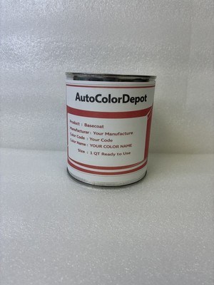 MINI Paint Code WC6L MINI OEM Basecoat Quart RTS ICY SUNSHINE BLUE