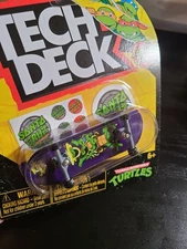 Tech Deck Santa Cruz x Teenage Mutant Ninja Turtles Leonardo - TMNT Fingerboard