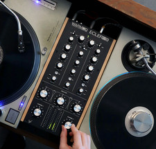 Ecler WARM2 Professional 2-Channel Analog Rotary DJ Mixer WITH DECKSAVER
