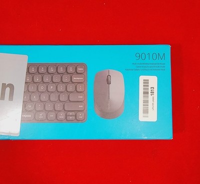 Rapoo 9010M Multi-Device Keyboard & Mouse, 2.4GHz/Bluetooth 5.0/4.0 Wire