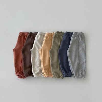 0-4 Years Baby Boys Girls Leisure Sport Pants Cotton Children Pants Kids Trouser