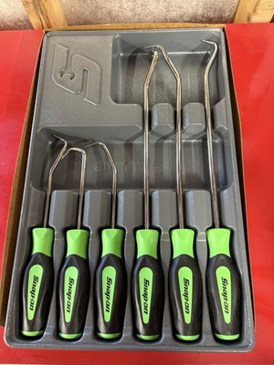 #ad #ad Snap on sgrht6bg 6 pc soft grip radiator hose pick set green $199.00