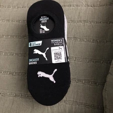 Puma Sneaker Socks 7 Pairs New With Tags Nonslip heel grip￼