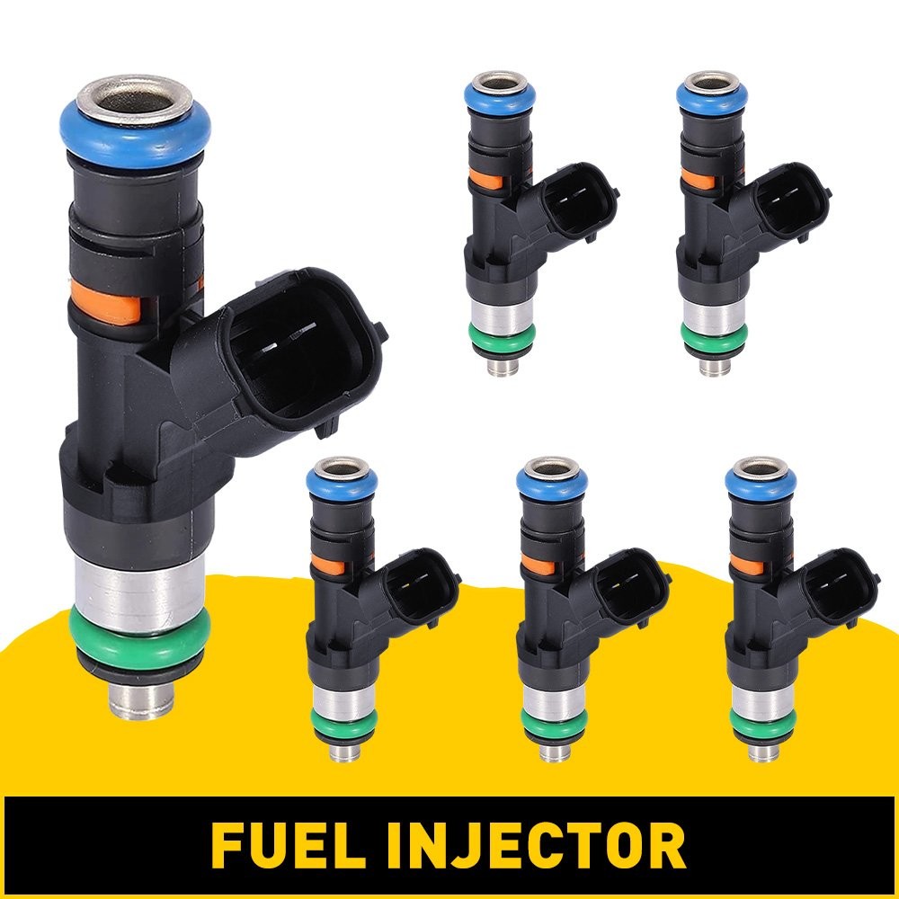 6X FOR FUEL INJECTORS NISSAN XTERRA PATHFINDER FRONTIER 4.0 V6 0280158007 thumbnail 13