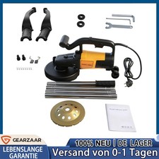 Betonschleifer Sanierungsfräse 3800W  180mm Bodenschleifer Putzfräse M14 Spindel