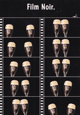 AK - (D) - Das Schwarze - Bier - Beer - Typ 3 - Reklame - Top Zustand