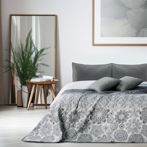 Tagesdecke Bettüberwurf Allzweckdecke Wohndecke Wendedesign 6 Größen Alhambra - Bild 5 von 7