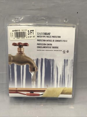 EasyHeat 3 FT Automatic Electric Water Pipe Heating Cable AHB013, 120V, sh6729