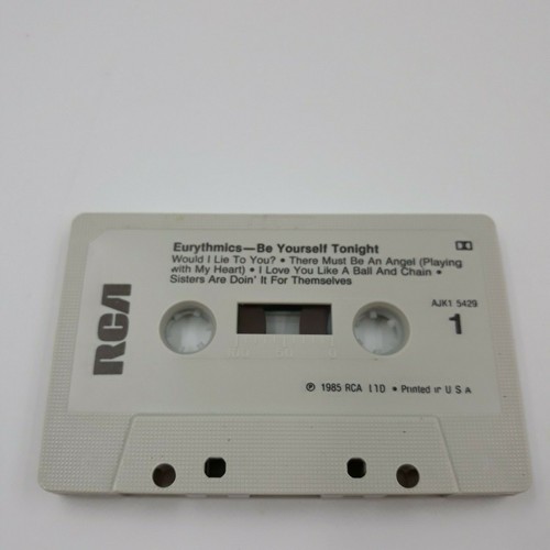 Eurythmics Be Yourself Tonight Cassette Tape RCA Ltd. 1985 9 Songs Nice - Picture 3 of 5