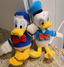 Disney Donald Duck 9" Mini Bean Bag Plush  Stuffed Animal Lot of 2
