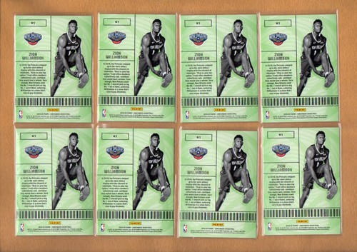Zion Williamson 2019-20 Panini Contenders Rookie Lottery Ticket RC #1 Lot 8 - Picture 2 of 2