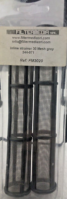Filtermedia SRL Spray Gun Inline Strainer  (Grey) 30 Mesh (Pack of 2)