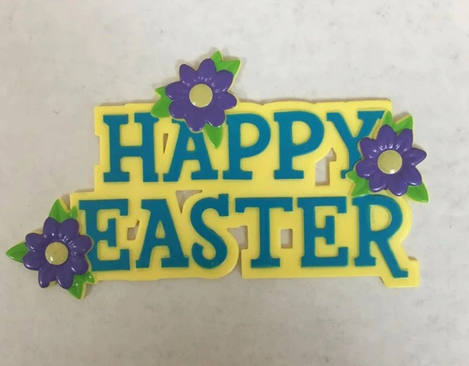 Layon Happy Easter Floral Cake Topper Decoration Bag Of 72 - Image 4 of 4