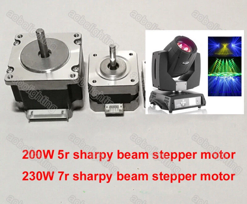 7R 230W Moving Head Beam Sharpy Light Prism Strobe DMX Stage DJ Party Motor Part - Image 4 of 4
