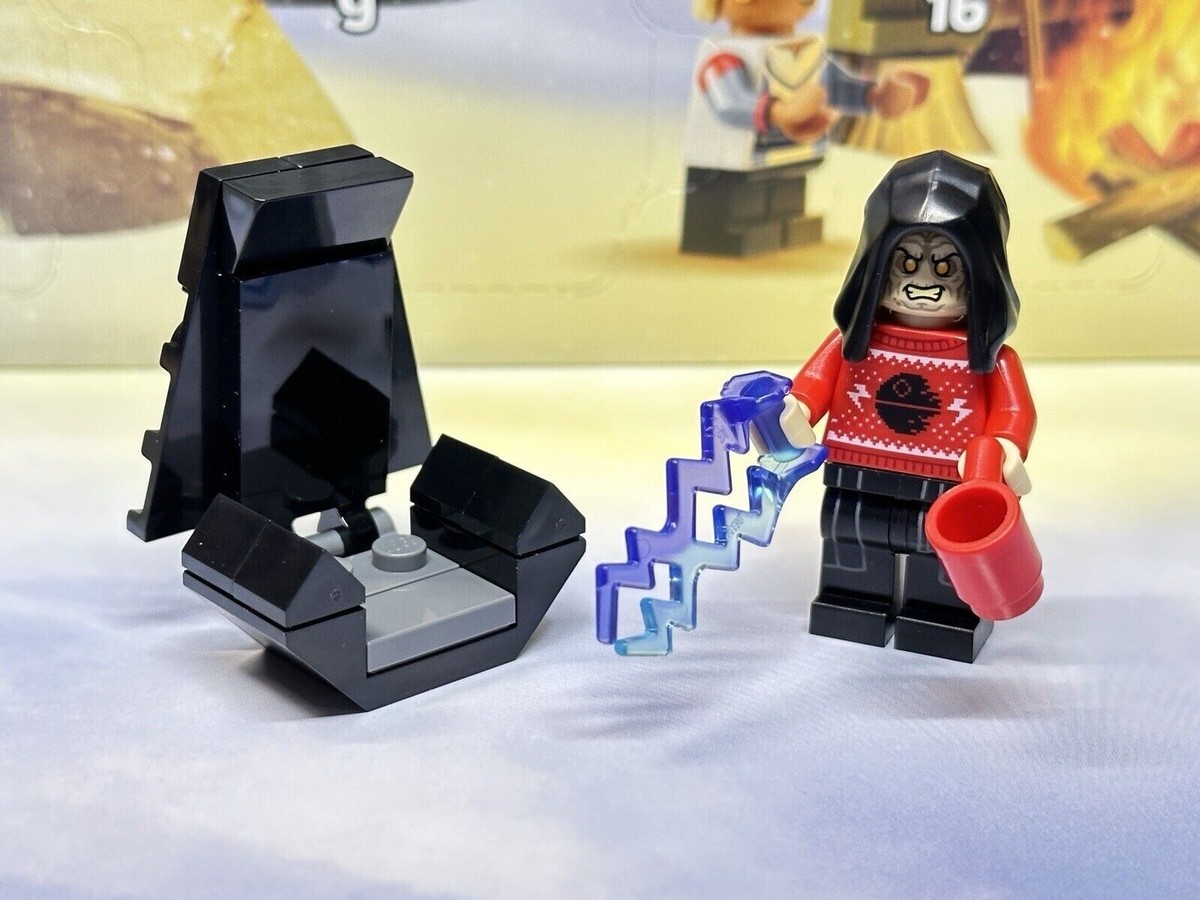 LEGO Star Wars Emperor Palpatine Advent Xmas Sweater Mini-Figure
