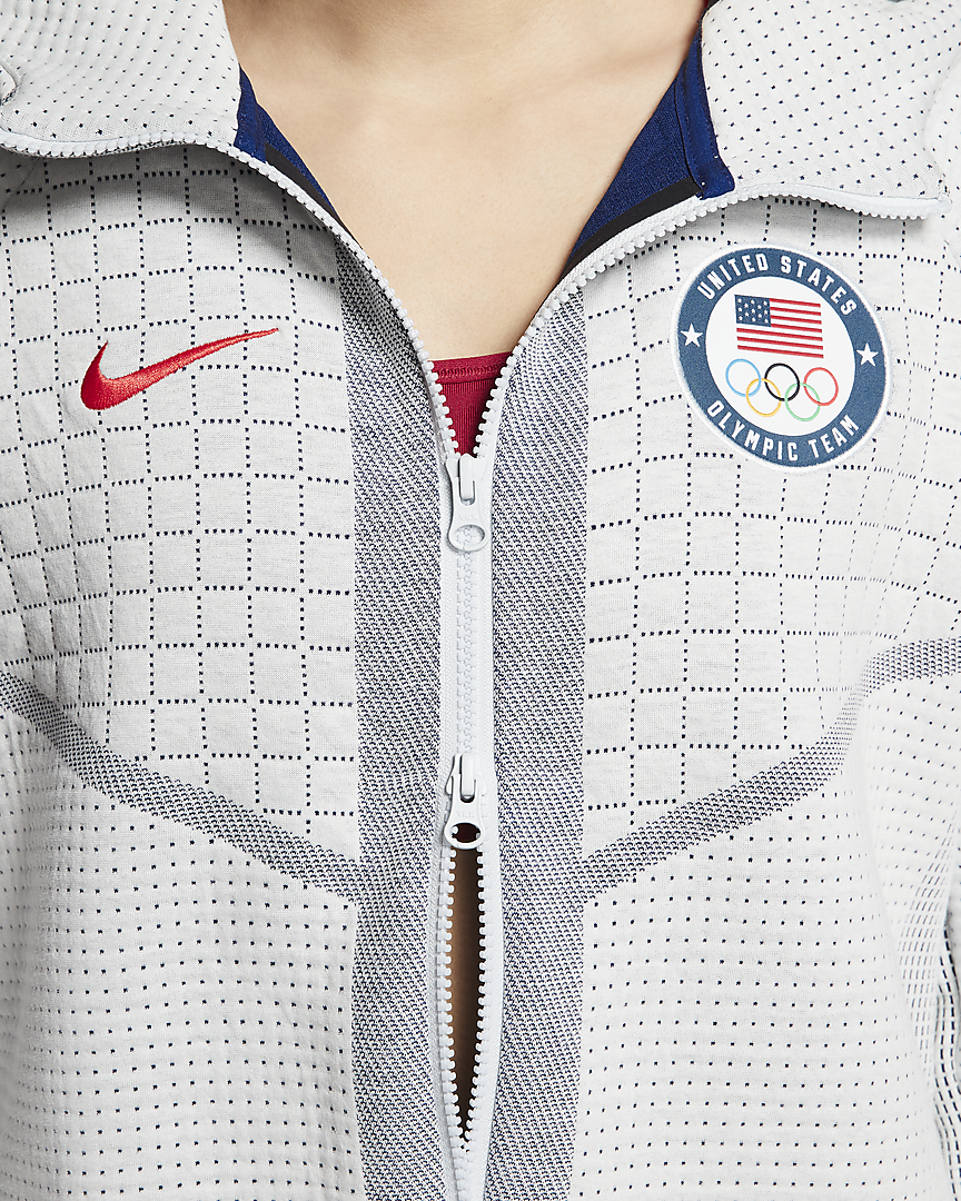 Women's Nike Tech Fleece Full Zip Team USA Olympic Hoodie [CT2582