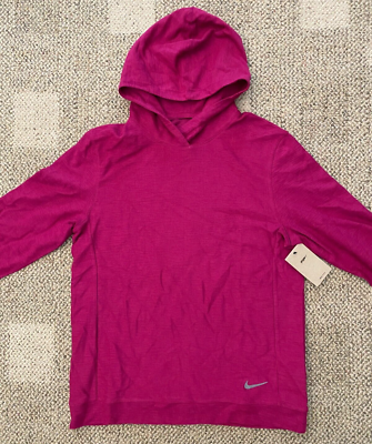 size m nike men's hooded shirts & tops