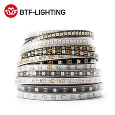 BTF 1-5M SK6812 RGBW 4in1  DC5V LED Strip 30/60/144leds/m individual Addressable