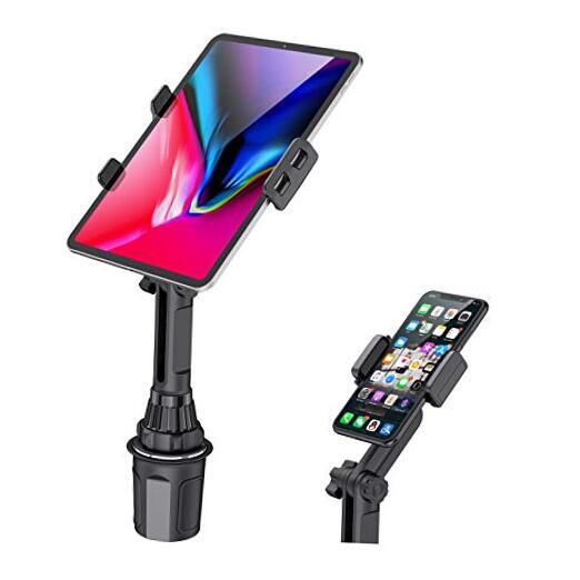 Cup Tablets Holder for Car, Car Cup Holder Tablet and Phone Mount Adjustable