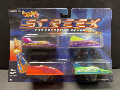Hot Wheels Streex Machines The Future Of Speed Toy Car Pack 1991 Asst1366