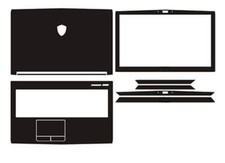 KH Laptop Protector Carbon Sticker Skin Cover for MSI GE62 GL62 GP62 GV62 15.6"