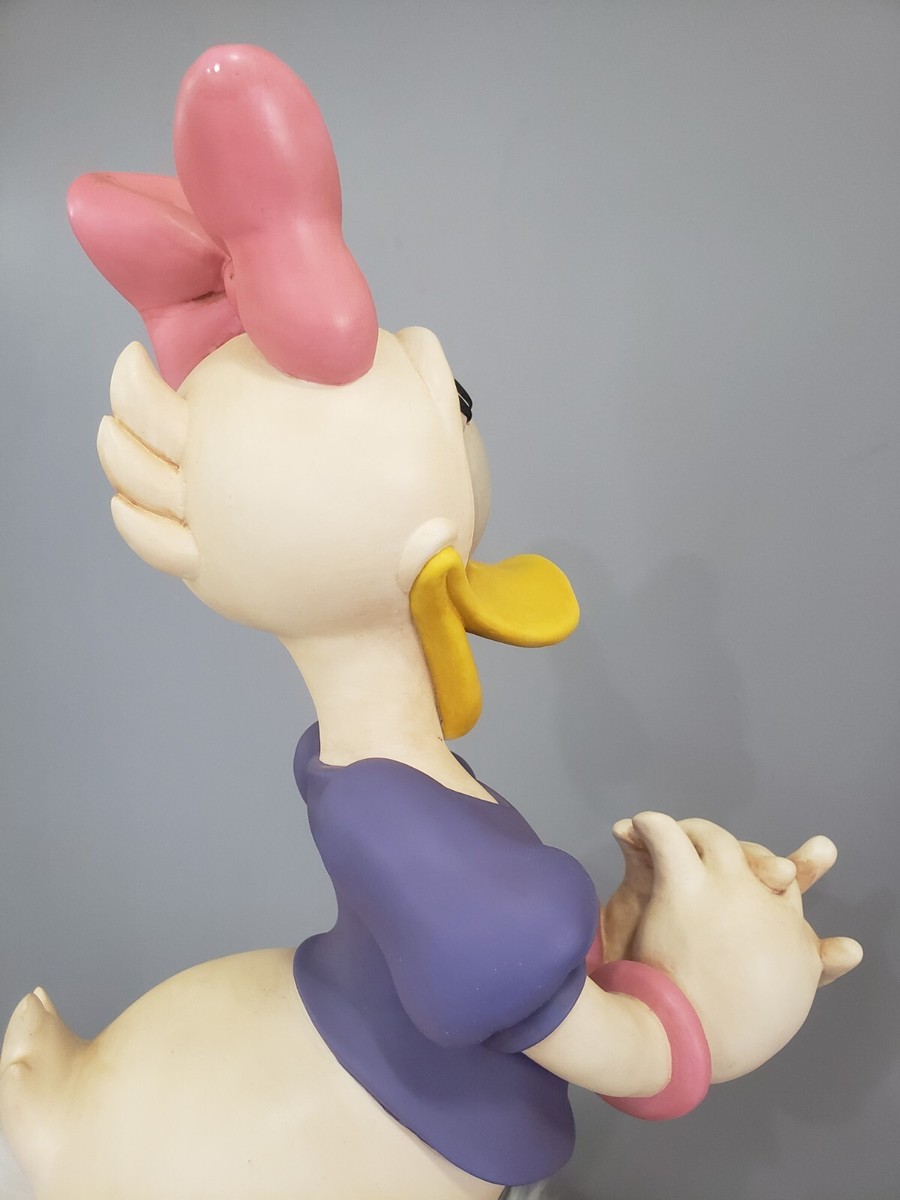 RARE LARGE Daisy Duck vintage 90's statue store display big fig