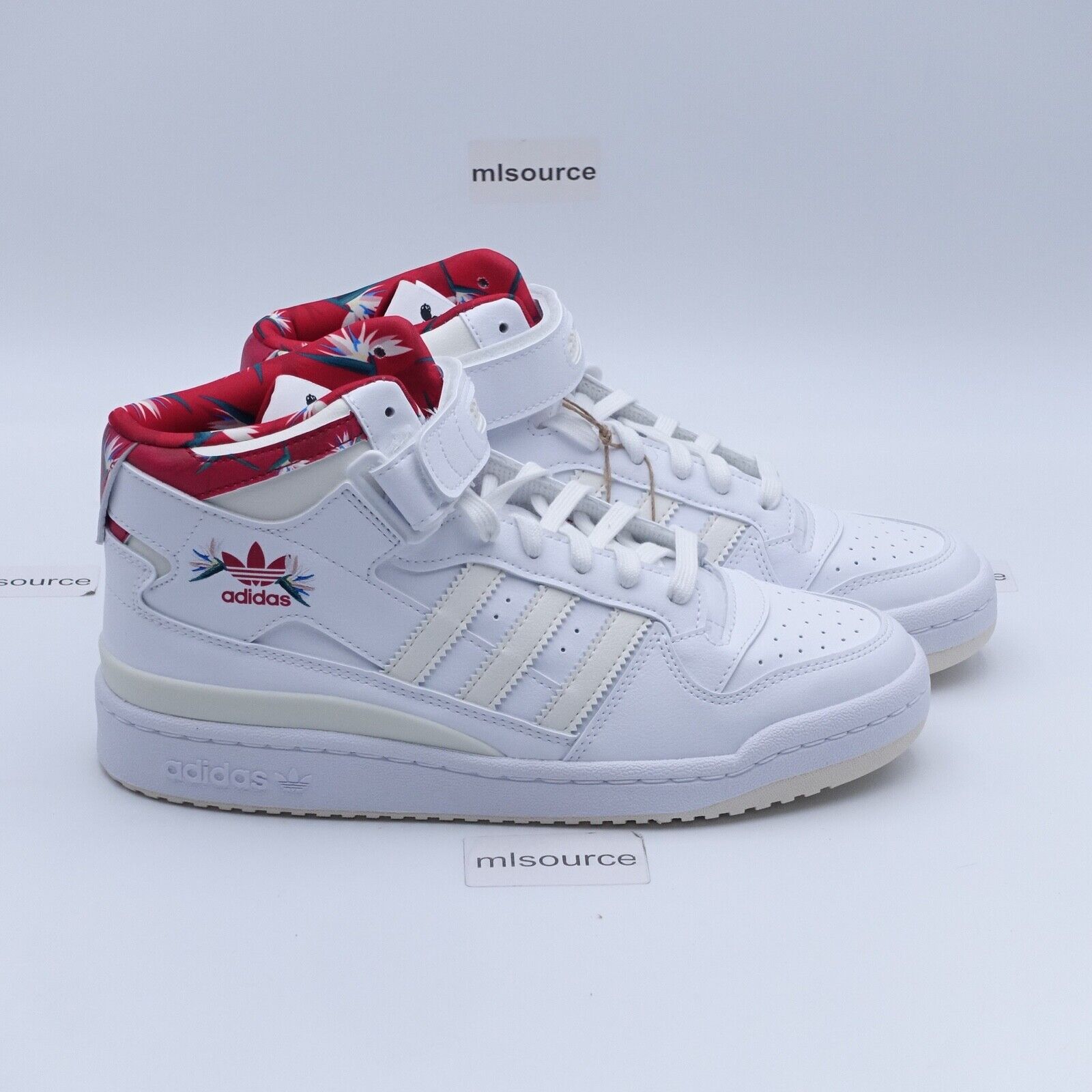 Size 8 Women's adidas Originals Forum Mid Thebe Magugu Sneakers GY9556  White | eBay