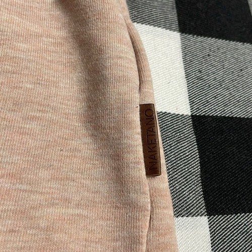 NAKETANO Brave New World Marled Cowl Neck Hoodie Sweatshirt Women's Large - Picture 6 of 16
