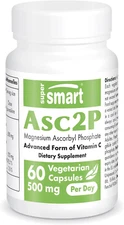 Supersmart Asc2P High Potency Vitamin C 500Mg per Day (Advanced Vitamin C Form)