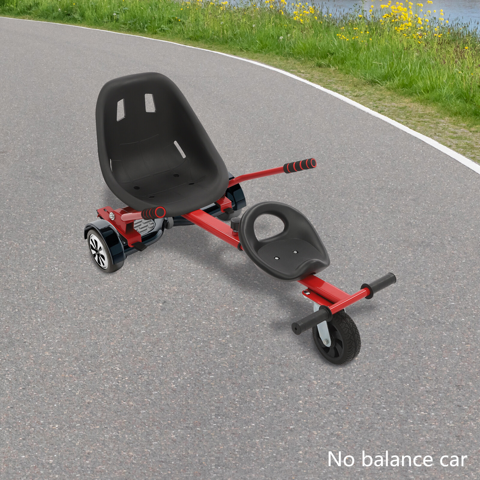 Dual-Person Balance Scooter Stand Adjustable Balancing Scooter Frame W/ 2* Seats thumbnail 14