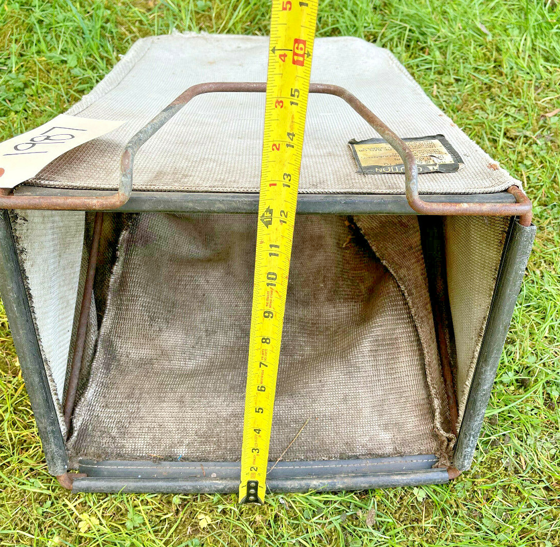 John Deere JX75 14SB Mower Grass Catcher Bag & Frame AM115410, GX10000