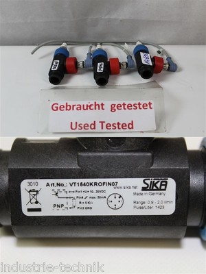 Sika VT154KROFIN07 Flower Sensor Turbine - Flow Meter